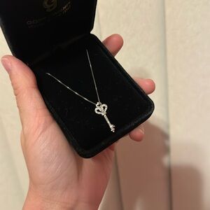 Beautiful key necklace from Goff jewelers